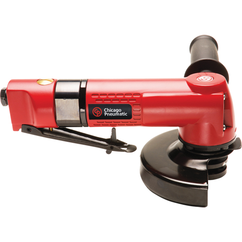 Angle Wheel Grinder, 4-1/2" Wheel, 1/4" NPT Inlet, 12000 RPM R.M.G. Prévention