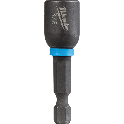 Shockwave Impact Duty Nut Driver, 1/4" Tip, 3/8" Drive, 1-7/8" L, Magnetic R.M.G. Prévention