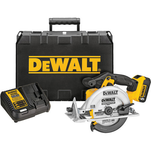 Max Circular Saw Kit, 6-1/2", 20 V R.M.G. Prévention