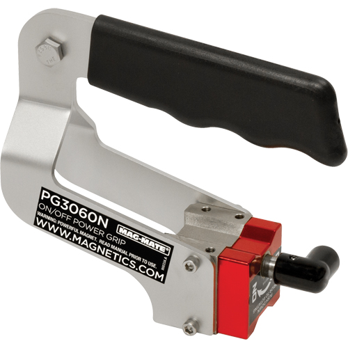 Serre-joints magn&eacute;tiques avec interrupteur, Longueur de 6", Diam&egrave;tre de 2", Capacit&eacute; de 60 lb R.M.G. Prévention