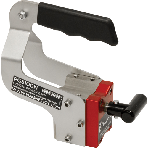 On/Off Power Grips, 7-1/2" Length, 3-3/8" Diameter, 100 lbs. Capacity R.M.G. Prévention