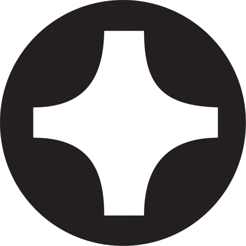 Sixpac Plus Multi-Bit Screwdriver -Replacement Bit, Phillips, 0, 1/4" Drive R.M.G. Prévention