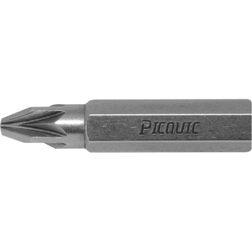 Stubby Multi-Bit Screwdriver -Replacement Bit, Pozidriv, 0, 1/4" Drive R.M.G. Prévention