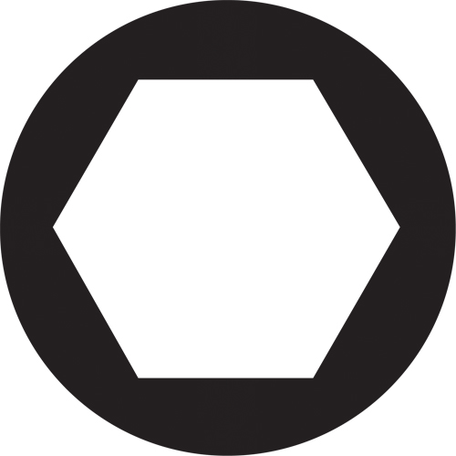 Sixpac Plus Multi-Bit Screwdriver -Replacement Bit, Hex, 7/32", 1/4" Drive R.M.G. Prévention