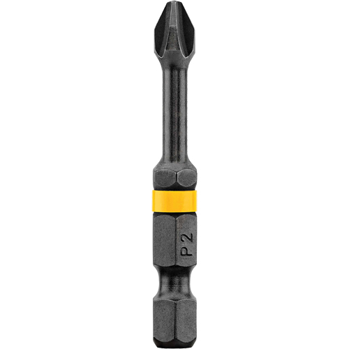 Dewalt 2" Phillips #2 Impact Ready&reg; Bit, Phillips, #2 Tip, 1/4" Drive Size, 2" Length R.M.G. Prévention