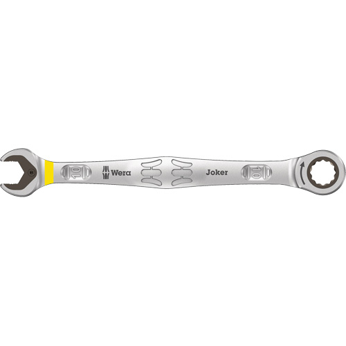 Joker Combination Wrench 10 mm, 12 Point, 10 mm, Chrome Finish R.M.G. Prévention