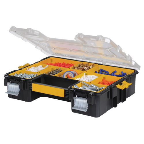 Organisateur profond pour professionnel, 14" la x 17-1/2" p x 4-1/2" h, Noir R.M.G. Prévention
