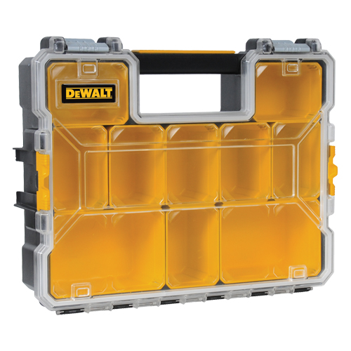 Organisateur profond pour professionnel, 14" la x 17-1/2" p x 4-1/2" h, Noir R.M.G. Prévention