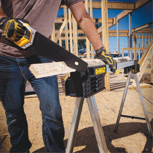 Chevalet de sciage pliant en m&eacute;tal R.M.G. Prévention