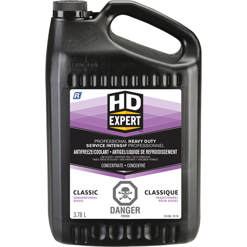 Antigel/liquide de refroidissement concentr&eacute; de s&eacute;rie lourde pour moteur diesel Turbo Power, 3,78 L, Gallon R.M.G. Prévention