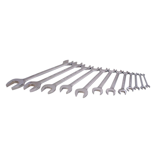 Wrench Set, Open-Ended, 12 Pieces, Metric R.M.G. Prévention
