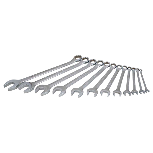Wrench Set, Combination, 12 Pieces, Imperial R.M.G. Prévention