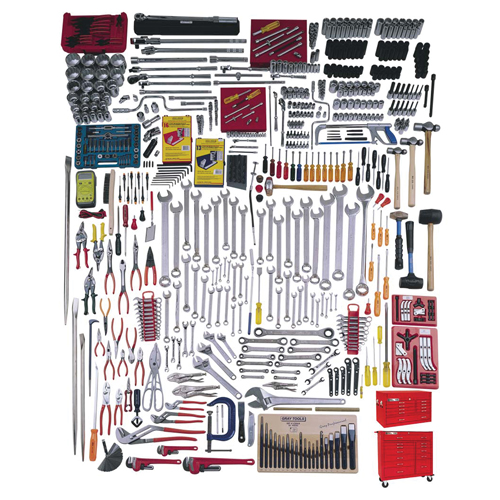 Master Set With Tool Boxes, 835 Pieces R.M.G. Prévention
