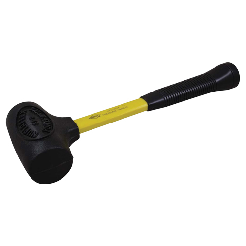 Soft Face Hammer, 32 oz., Textured Grip, 14" L R.M.G. Prévention
