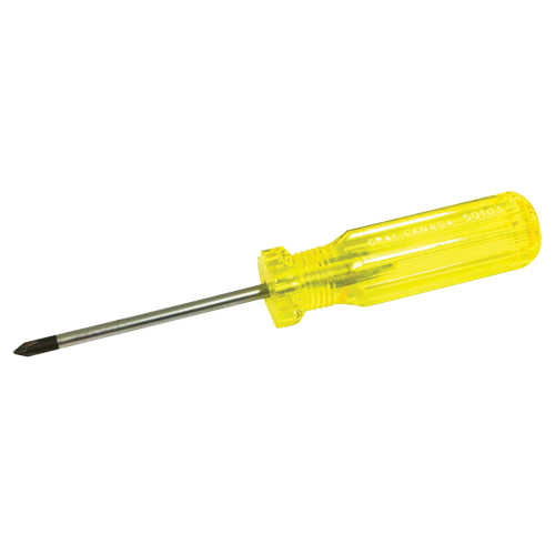 Phillips Screwdriver, #1, 6-3/4" L, Plastic Handle R.M.G. Prévention