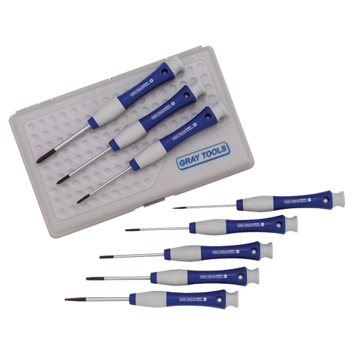 Precision Screwdriver Set, 8 Pcs. R.M.G. Prévention