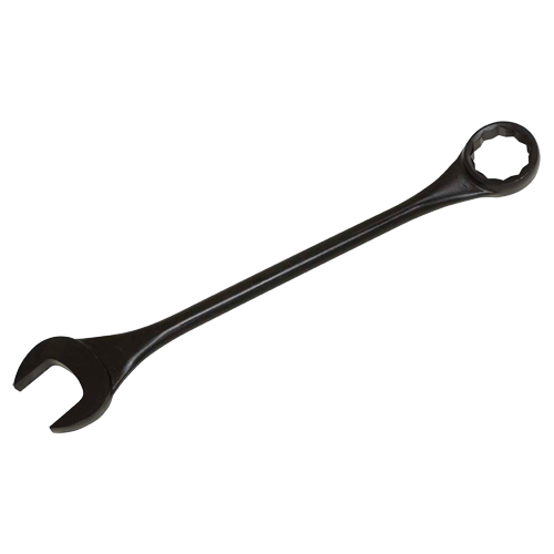Cl&eacute; mixte, 12 pans, 3-1/8", Fini Oxyde noir R.M.G. Prévention