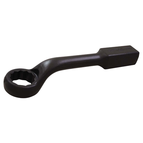 Striking Face Box Wrench, 12 Point, 27 mm, 45° Offset, Black Oxide Finish R.M.G. Prévention
