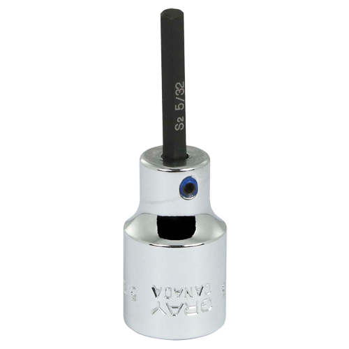 Bit Socket, 3/8" x 2-1/4" L, 3/8" Drive R.M.G. Prévention