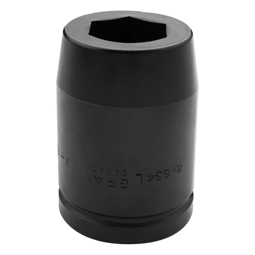 Socket, Impact, 2-1/4", 1-1/2" Drive, 6 Points R.M.G. Prévention