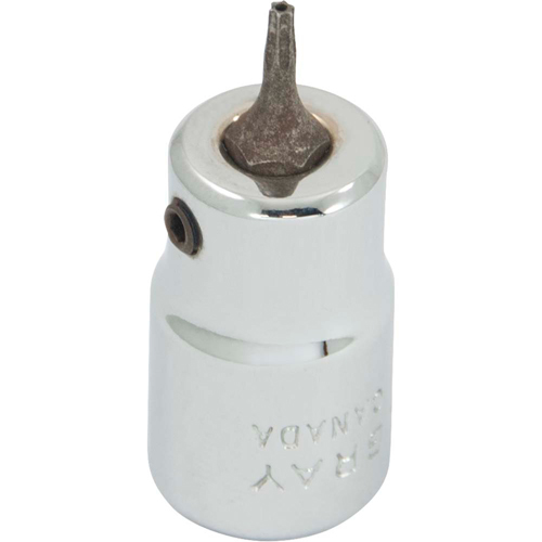 Douille &agrave; embout, Torx, T7 x 2-1/8" lo, Prise 3/8" R.M.G. Prévention