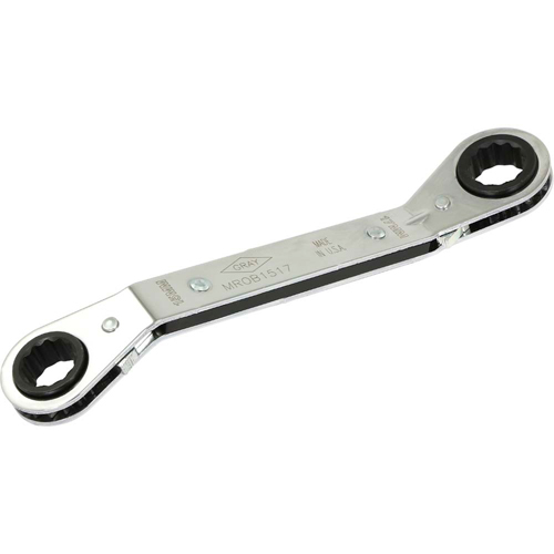 Offset Ratcheting Box Wrench   R.M.G. Prévention
