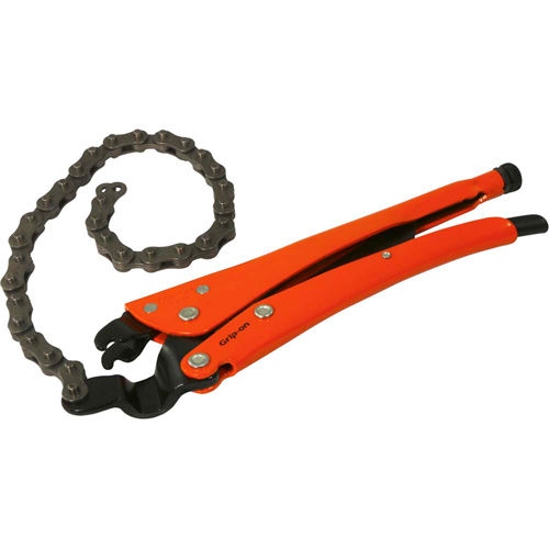 Locking Chain Clamp Pliers, 13" Length, Omnium Grip R.M.G. Prévention