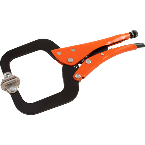 Locking Pliers, 7" Length, C-Clamp R.M.G. Prévention