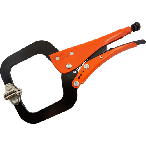 Locking Pliers, 11-3/4" Length, C-Clamp R.M.G. Prévention