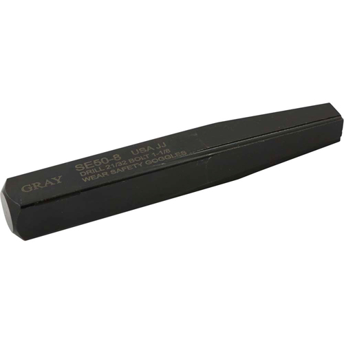Extracteur de vis droit, 8, Pour vis de 1", Carbure R.M.G. Prévention