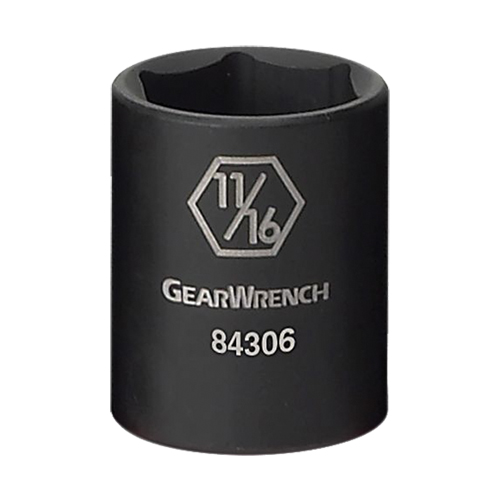 Socket, Impact, 3/4", 3/8" Drive, 6 Points R.M.G. Prévention