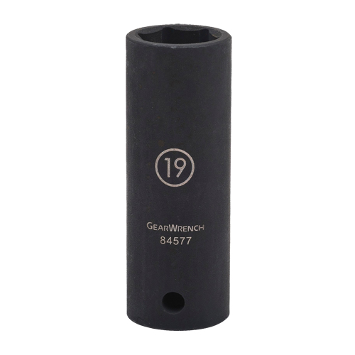 Socket, Impact, 17 mm, 1/2" Drive, 6 Points, Deep R.M.G. Prévention