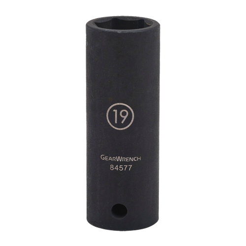 Socket, Impact, 22 mm, 1/2" Drive, 6 Points, Deep R.M.G. Prévention
