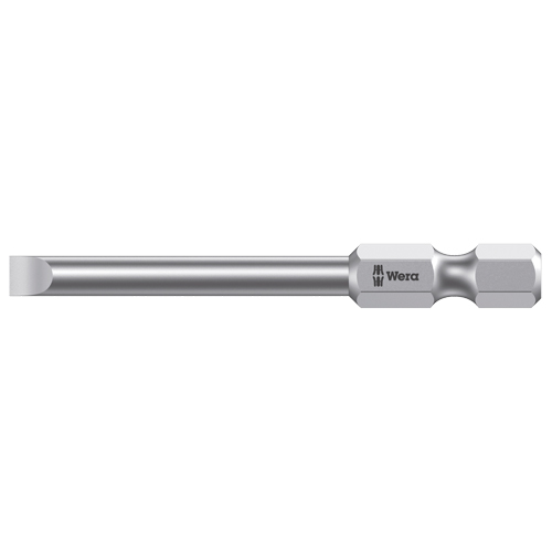 M&egrave;che pour tournevis &eacute;lectrique, Fente, Embout 3 mm, Prise 1/4", Longueur 2-3/4" R.M.G. Prévention