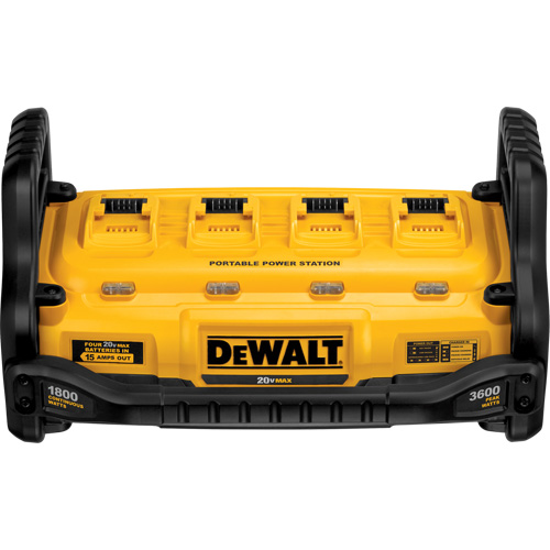 Bloc d'alimentation portatif avec chargeur de piles parall&egrave;le 1800 Watts, 20 V, Lithium-ion R.M.G. Prévention