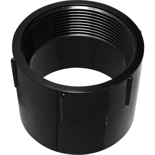 Female Adapter, Hub x FPT, 1-1/4" Dia., Plastic R.M.G. Prévention