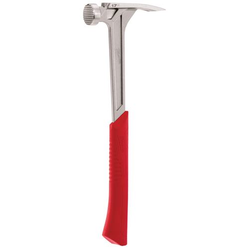 Milled Face Framing Hammer, 17 oz., Solid Steel Handle, 16-1/8" L R.M.G. Prévention