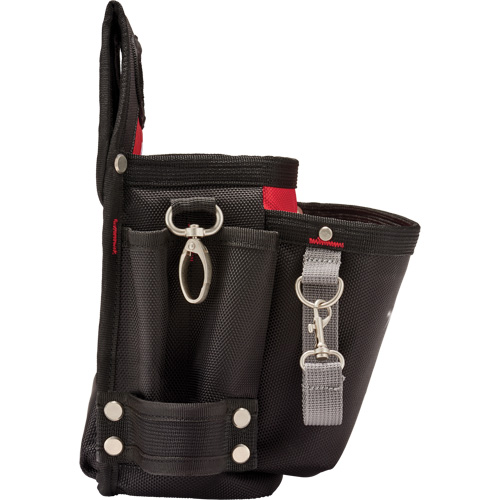 Poche de travail pour &eacute;lectricien, Nylon, 15 pochettes, Noir R.M.G. Prévention