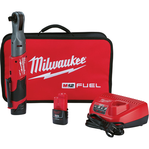Trousse d'outil &agrave; cliquet &agrave; 2 piles M12 Fuel R.M.G. Prévention