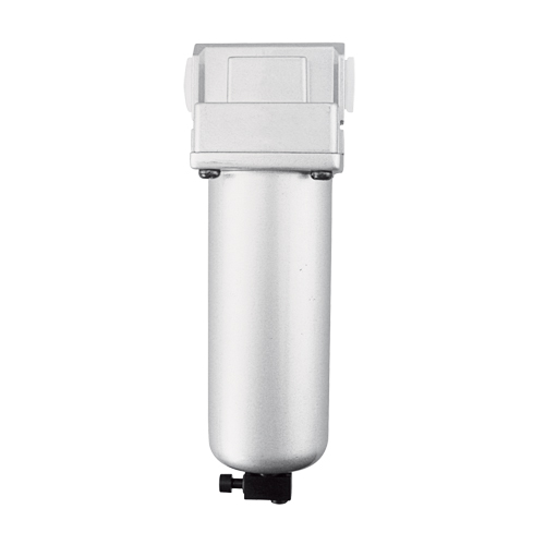 Air Filter, Vertical, 1" NPT, Semi-Automatic Drain R.M.G. Prévention
