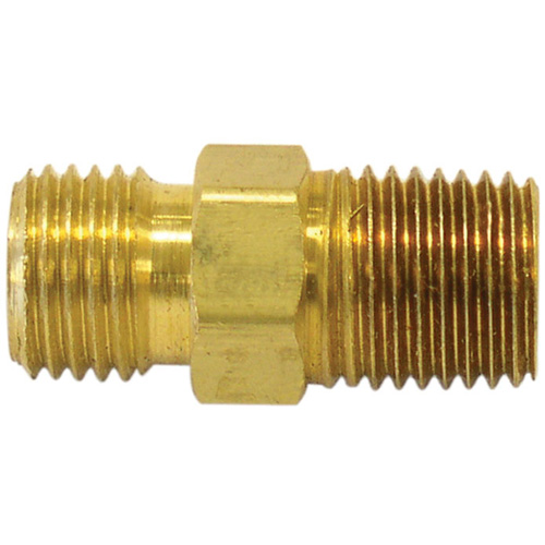 Reducer/Adapter Fitting, 3/8" x 1/4" Dia, Brass R.M.G. Prévention