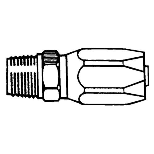 Raccords - Raccord r&eacute;utilisable, 1/2" dia., Laiton R.M.G. Prévention