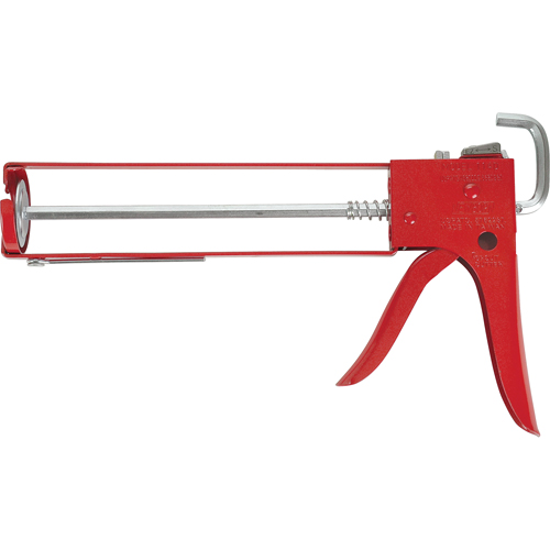 Pistolet &agrave; calfeutrer avec monture parall&egrave;le et tige Hex E-Z Thrust antifuites, 300 ml R.M.G. Prévention