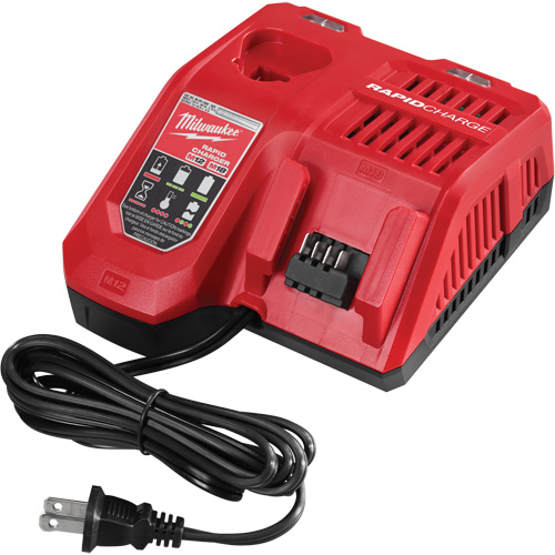 Chargeur rapide M18 & M12, 18 V, Lithium-ion R.M.G. Prévention