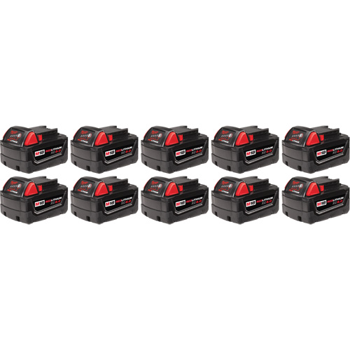 M18 Redlithium Battery, Lithium-Ion, 18 V, 5 Ah R.M.G. Prévention