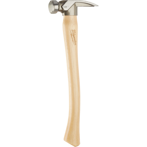Smooth Face Framing Hammer, 19 oz., Wood Handle, 16" L R.M.G. Prévention