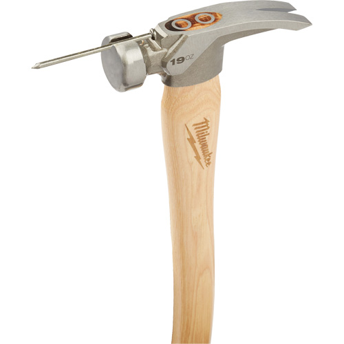 Smooth Face Framing Hammer, 19 oz., Wood Handle, 16" L R.M.G. Prévention