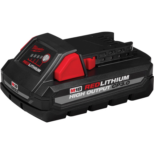 Bloc-pile M18 Redlithium High Output CP3.0, Lithium-ion, 18 V, 3,0 Ah R.M.G. Prévention