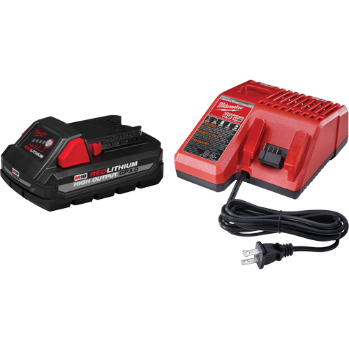 M18 Redlithium High Output CP3.0 Battery Charging Kit, 18 V, Lithium-Ion R.M.G. Prévention