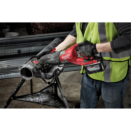 M18 Fuel Super Sawzall&reg; Reciprocating Saw Kit, 18 V, Lithium-Ion Battery, 0-3000 SPM R.M.G. Prévention